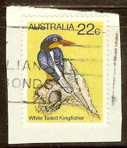 Australia #733 22c Bird - White Tailed King Fisher