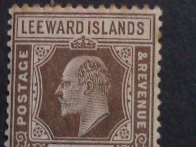 ​LEEWARD ISLANDS-1912 SC#46  KING GEORGE V MINT 111 YEARS OLD VERY FINE-