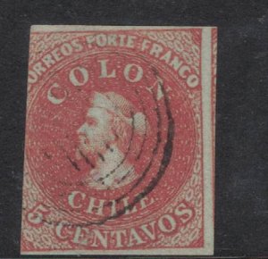 Chile 1894 Desmadryl SC 4 FU (8frx)
