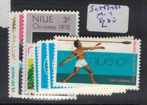Niue SG 147-155 MOG (3gze)