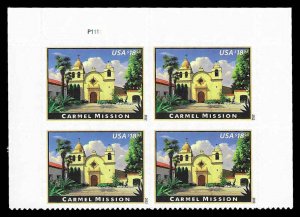 PCBstamps US #4650 PB $75.80(4x$18.95) Carmel Mission, Express, MNH, (PB-1)