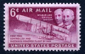 U.S. Airmail #C45 Wright Brothers mnh