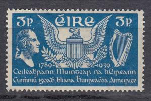 Ireland - 1939 3p US Constitution Sc# 104 - MH (277)