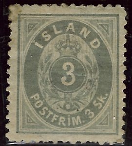Iceland SC#5 Mint VF SCV$475.00...Worth a Close Look!!