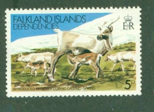 FALKLAND ISL DEP 1L62 MNH BIN $0.25