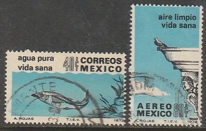 MEXICO 1049, C412 Anti-Pollution Campaign Used. F-VF. (1367)