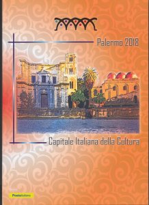 2018 Italy - Republic, Folder - Palermo Capitale Cultura no. 602 - MNH**