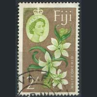 FIJI 1962 - Scott# 184 Orchids 2s Used