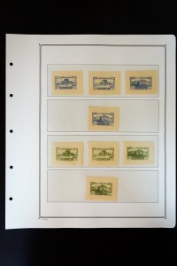 Lebanon Extremely Rare Proof Essay Stamp Collection