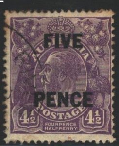 Australia Sc#107 Used