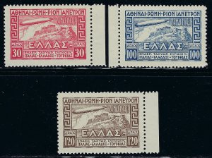 Greece Scott C5-C7 Mint Hinged
