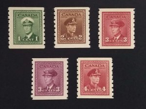 Canada 263-7 Set Mint Mixed Condition*