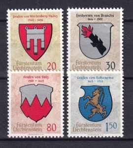 1964 - LIECHTENSTEIN - SC# 386-389 - MNH**