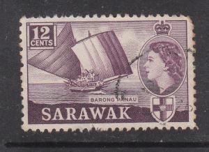 Sarawak 1955 Sc 203 12c Used