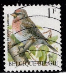 Belgium -  #1432 Birds - Used