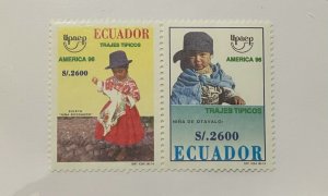 Stamps Ecuador Scott #1424a nh