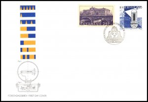 Sweden 1961-1962 U/A FDC