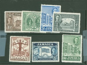 Jamaica #129-135  Single (Complete Set)