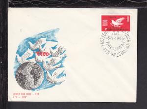 Poland Bird 1965 U/A FDC BIN