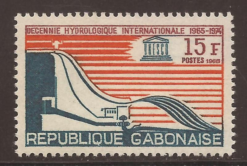 Gabon  # 227  Mint