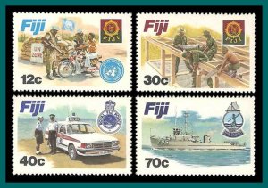 Fiji 1982 Disciplined Forces, MNH  462-465,SG632-SG635