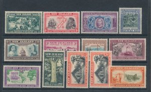 1940 NEW ZEALAND - Yv Service 86/96 11 values MLH *