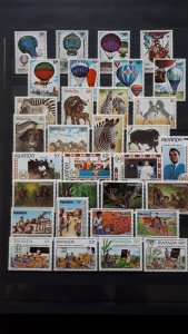 Rwanda 1968. - 1991.  Collection - 35 complete sets + 7 blocks ** MNH - 7 photos