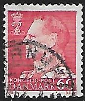 Danmark # 439 - Frederik IX - 60 öre - used  {Dk1}