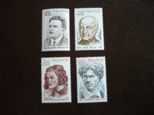 Stamps - France - Scott# B499-B502 - Mint Never Hinged Set of 4 Stamps