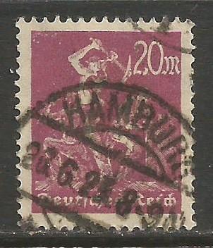 GERMANY 224 VFU C218-1