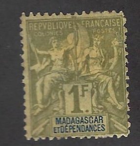 Madagascar SC#46A Mint F-VF SCV$24.00...Bargain in Demand!