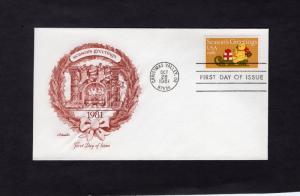 1940 Christmas, FDC, Artmaster