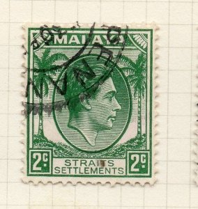 Malaya Straights Settlements 1937 Early Issue Fine Used 2c. 280824