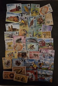 LESOTHO Stamp Lot Mint Used Unused MH OG T19823