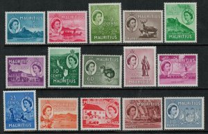 Mauritius 1953 SC 251-265 Mint Set 