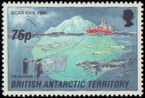 British Antarctic Territory #235-238, Complete Set(4), 1991, Never Hinged