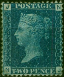 GB 1869 2d Deep Blue SG47 Pl.14 Fine MM