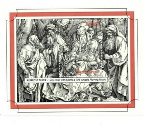 Sierra Leone 1993 - Christmas Artwork, Durer - Souvenir Sheet - Scott 1691 - MNH