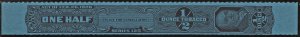 TG 1086a Series 125 ½ Ounce Tobacco Strip Taxpaid Revenue Stamp (1955) NGAI/NH