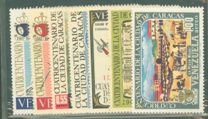 Venezuela #C952-8  Single (Complete Set)