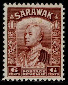 SARAWAK GV SG111a, 6c lake-brown, M MINT. 