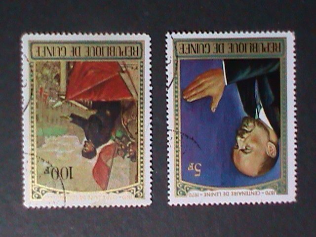 ​GUINEA-1970-SC# 564,568 LENIN-RUSSIA COMMUNIST LEADER-  WE SHIP TO WORLD WIDE