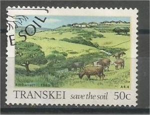 TRANSKEI, 1985, CTO 50c, Soil Conservation. Scott 158
