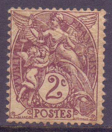 France Sg2 Yt 108 1900 Type Blanc 2c Mh Hipstamp