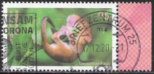 Germany 3078 Used - ‭Baby Animals - Hazel Doormous (Muscardinus avellanarius)