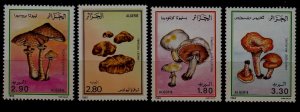 Algeria 908-11 MNH Mushrooms SCV10.15