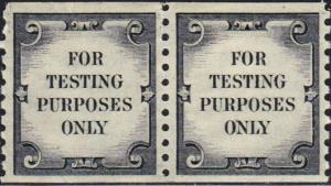 US  #TD107 Tes Coil  MNH