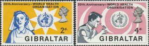 Gibralter, #213-244 Unused,  From 1968