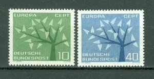 GERMANY 1962 EUROPA #852-853...SET...MNH..$0.70