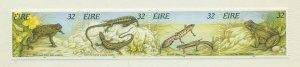 Ireland - Sc# 982a. 1995 Reptiles and Amphibians. MNH Strip 4. $7.00.